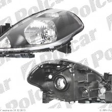 lampa przednia, reflektor wiate przednich NISSAN TIIDA (C11X / SC11X), 06.2007-