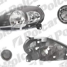 lampa przednia, reflektor wiate przednich FIAT PUNTO GRANDE (199) 09.2005- (TYC)