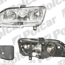 lampa przednia, reflektor wiate przednich FIAT IDEA (350), 01.2004 - /06- (TYC)