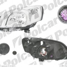 lampa przednia, reflektor wiate przednich FIAT FIORINO / QUBO, 10.2007- (AL)