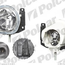 halogen, lampa przeciw mgielna przednia FIAT FIORINO / QUBO, 10.2007- (AL)