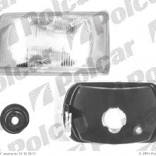 lampa przednia, reflektor wiate przednich PEUGEOT 205 (741), 01.1983 - 12.1997 (DJ AUTO)