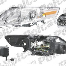 lampa przednia, reflektor wiate przednich FORD MONDEO (BA7), 03.2007- (HELLA)