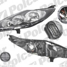lampa przednia, reflektor wiate przednich FORD FIESTA (JA8), 09.2008- (HELLA)