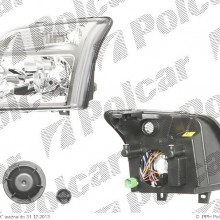 lampa przednia, reflektor wiate przednich FORD TRANSIT CONNECT (C170), 05.2003-