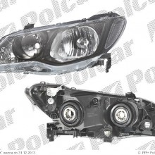 lampa przednia, reflektor wiate przednich HONDA CIVIC (FD) Sedan, 10.2005-