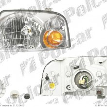 lampa przednia, reflektor wiate przednich HYUNDAI ATOS PRIME (MX) 04-