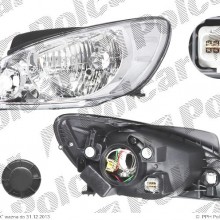 lampa przednia, reflektor wiate przednich HYUNDAI GETZ (TB) 09.2005-