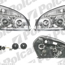 reflektory wiate przednich HYUNDAI TUCSON (JM), 06.2004 - 10.2009