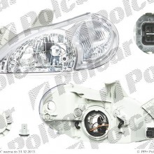 lampa przednia, reflektor wiate przednich KIA RIO (DC), 08.2000 - 12.2002