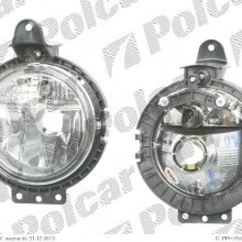 halogen, lampa przeciw mgielna przednia MINI ONE / COOPER / CABRIO (R56), 07.2007-