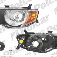 lampa przednia, reflektor wiate przednich MITSUBISHI L200, 12.2005-