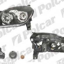 lampa przednia, reflektor wiate przednich OPEL TIGRA, 05.2004-