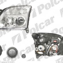 lampa przednia, reflektor wiate przednich OPEL SIGNUM, 06.2003 - 09.2005 (HELLA)