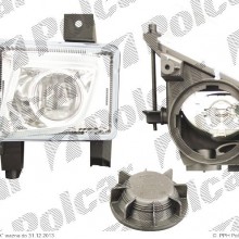 halogen, lampa przeciw mgielna przednia OPEL VECTRA C, 09.2001 - 09.2005 (ZKW)