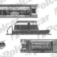 lampa oswietlenia tablicy rej. OPEL TIGRA, 05.2004- (OEM / OES)