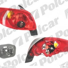 lampa tylna PEUGEOT 206 (2_), 01.1998 - 04.2009 (AXO SCINTEX)