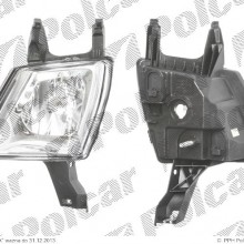 halogen, lampa przeciw mgielna przednia PEUGEOT 407 BERLINE / BREAK, 05.2004-