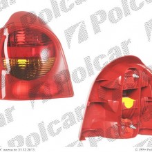 lampa tylna RENAULT TWINGO II (C06), 01.1999 - 05.2007 (TYC)