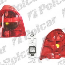 lampa tylna RENAULT TWINGO II (C06), 01.1999 - 05.2007 (VALEO)