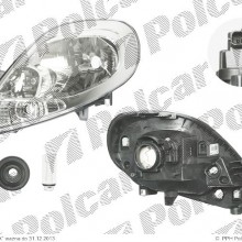 lampa przednia, reflektor wiate przednich RENAULT TRAFIC (FL / JL), 01.2007- (VALEO)