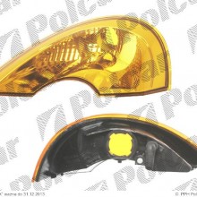 migacz przedni RENAULT MODUS (F / JP0), 12.2004 - 11.2007 (TYC)