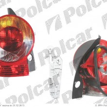 lampa tylna RENAULT MODUS (F / JP0), 12.2004 - 11.2007