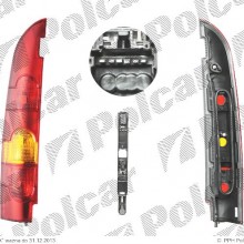 lampa tylna RENAULT KANGOO (KC / FC), 01.2003 - 01.2008