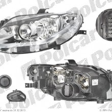 lampa przednia, reflektor wiate przednich SEAT IBIZA (6J), 04.2008- (VALEO)