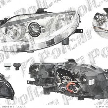 lampa przednia, reflektor wiate przednich SEAT IBIZA (6J), 04.2008- (VALEO)