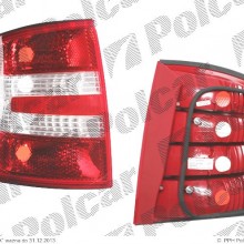 lampa tylna SKODA FABIA (6Y), 04.2000 - 03.2007 (VISTEON)