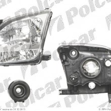 lampa przednia, reflektor wiate przednich SUZUKI IGNIS (FH), 09.2003- (TYC)