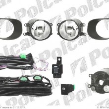 lampy przeciwmgielne+blendy TOYOTA YARIS (XP9) Hatchback, 01.2006- (TYC)