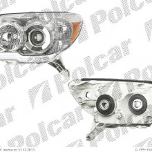 lampa przednia, reflektor wiate przednich TOYOTA HILUX, 01.2002-