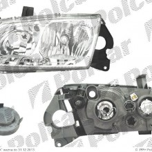 lampa przednia, reflektor wiate przednich NISSAN ALMERA (N16), 03.2000 - 12.2002 (TYC)