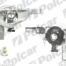 halogen, lampa przeciw mgielna przednia VOLVO S40 / V40 (VS / VW), 01 - 03 (TYC)