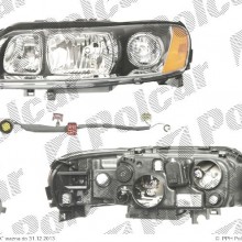 lampa przednia, reflektor wiate przednich VOLVO S60 (RS), 03.2004 - 03.2009 (VALEO)