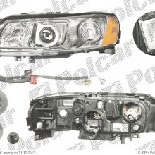 lampa przednia, reflektor wiate przednich VOLVO S60 (RS), 03.2004 - 03.2009 (VALEO)