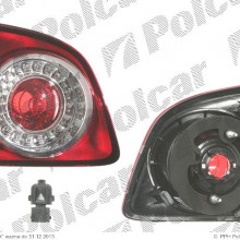lampa tylna wewntrzna VOLKSWAGEN GOLF V PLUS (5M), 01.2005 - 01.2009 (VALEO)