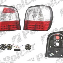 lampy tylne VOLKSWAGEN POLO (6N) Hatchback, 10.1994 - 08.1999