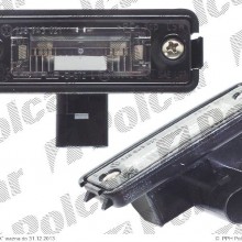 lampa oswietlenia tablicy rej. VOLKSWAGEN LUPO (6X1/6E1), 01.2003 - 07.2005 (OE)