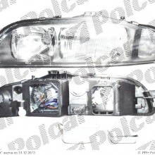 lampa przednia, reflektor wiate przednich FIAT BRAVO / BRAVA (182), 06.1995 - 10.2001 (TYC)