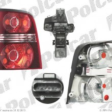 lampa tylna VOLKSWAGEN TOURAN (1T2), 01.2007 - 07.2010 (HELLA)