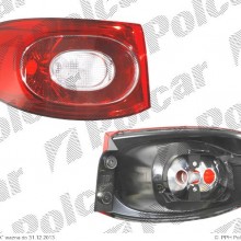 lampa tylna zewntrzna VOLKSWAGEN TIGUAN (5N), 09.2007 - 04.2011