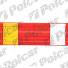 klosz lampy tylnej uniwersalnej MERCEDES ACTROS (1831 - 4148), 9.1996 - 09.2002