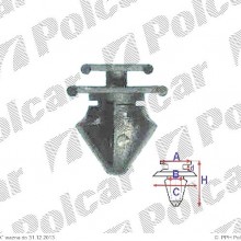 Spinka montaowa PEUGEOT 406 COUPE (8_), 10.1996 - 09.2005