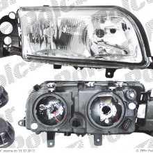 lampa przednia, reflektor wiate przednich VOLVO S80 (TS / XT), 05.1998 - 04.2006 (TYC)