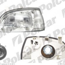 lampa przednia, reflektor wiate przednich RENAULT CLIO I (B57/C57), 05.1990 - 09.1998 (DJ AUTO)