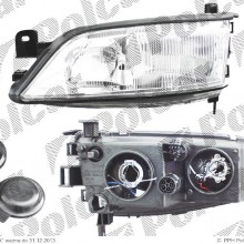 lampa przednia, reflektor wiate przednich OPEL VECTRA B (Sedan+Hatchback+KOMBI), 95 - 98 (TYC)