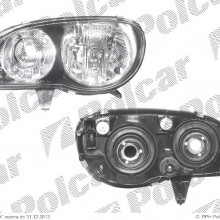 lampa przednia, reflektor wiate przednich TOYOTA COROLLA (E11) Sedan / Hatchback / KOMBI / LB, 01.2000 - 12.2001